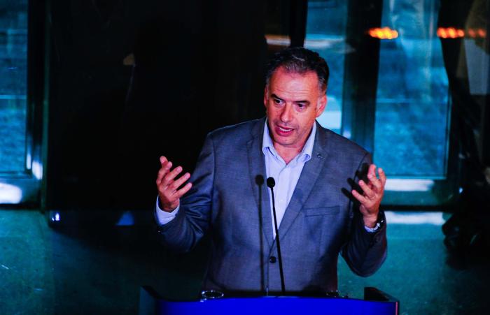Presidente Yamandú Orsi en acto por los 40 años de la Universidad Católica del Uruguay