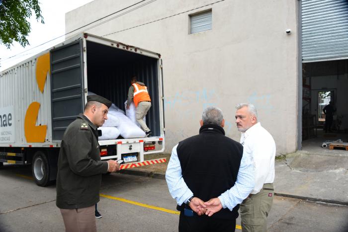 Entrega de materiales del Sinae a instituciones de Canelones