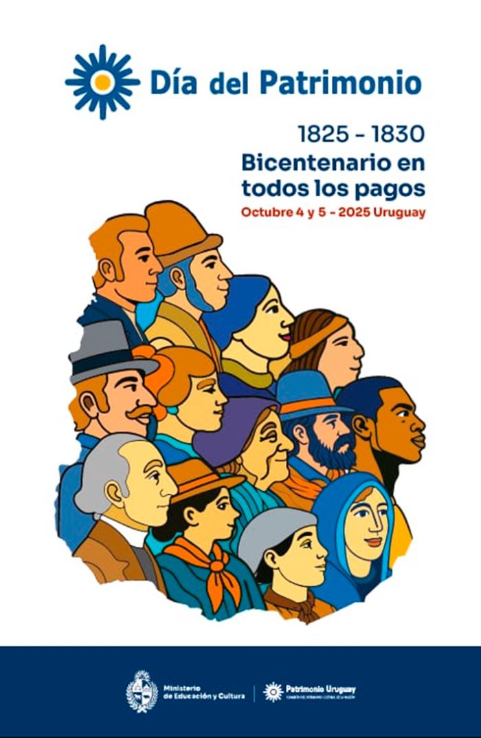 Afiche informativo del Día del Patrimonio