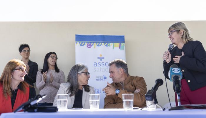 Presidente Yamandú Orsi en Chuy, departamento de Rocha