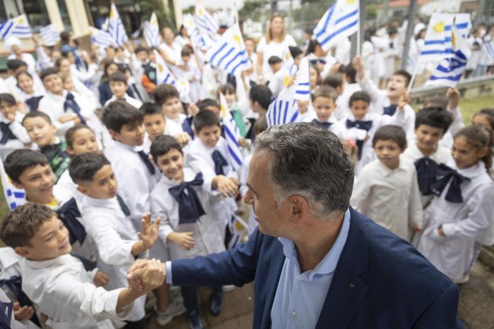 Presidente de la República, Yamandú Orsi, en Salto