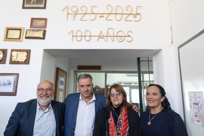 Presidente Yamandú Orsi en el 100.° aniversario de la Escuela Técnica de San Carlos 