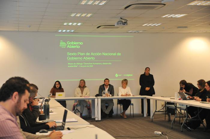 Mesa de diálogo Gobierno Abierto: Derechos Humanos y Desarrollo Sostenible