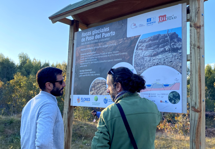 Director nacional de Turismo y un evaluador de la Unesco en Geoparque