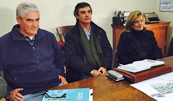 Agustín Bascou, Álvaro García y Eneida de León