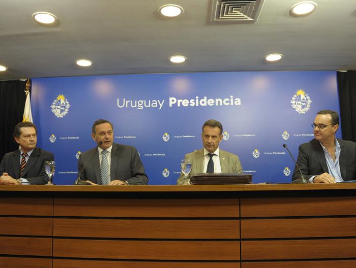 Conferencia de prensa en Torre Ejecutiva