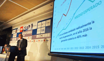 Gonazalo Casaravilla explica beneficios obtenidos con el cambio de matriz energética