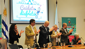 Autoridades presentaron la tercera edición de la campaña "Cuidándote Vos, Disfrutamos Todos"