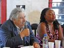 Acto de la comunidad afrouruguaya