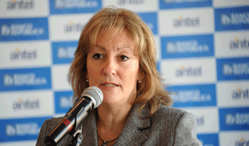 Ministra Carolina Cosse