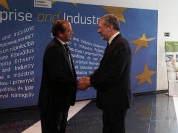 Ministro Kreimerman en Bélgica
