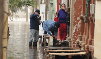 Inundaciones. Foto de archivo.
