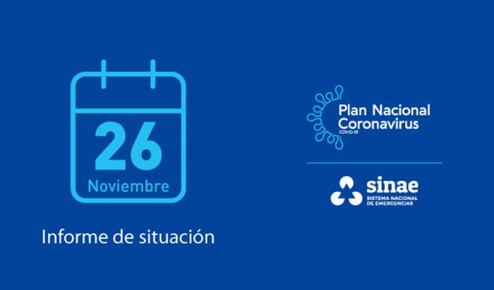 Reporte diario del Sinae