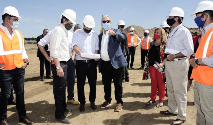 Recorrida por obras del puerto de Capurro
