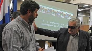 Presidente Mujica y Andrés Berterreche