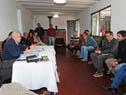 Ministro Victor Rossi recibió organizaciones sociales de Colonia