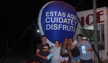 Equipo del programa “Estás aquí, cuidate y disfrutá”, de la Junta Nacional de Drogas