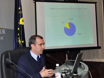 Director del Observatorio Nacional sobre Violencia y Criminalidad, Javier Donnangelo