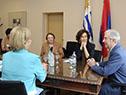 Presidente Tabaré Vázquez se reunió con la directora general de la UNESCO, Audrey Azoulay