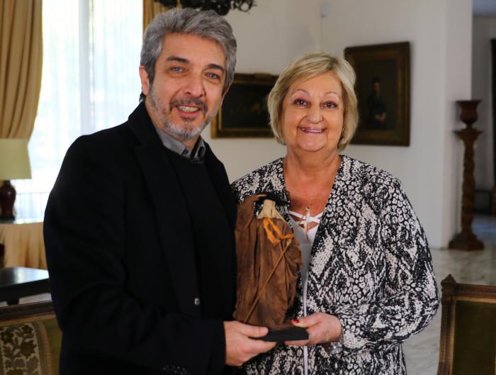 Ricardo Darín y Liliam Kechichian Ricardo Darín y Liliam Kechichian