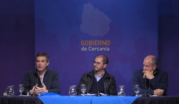 Álvaro García, Juan Andrés Roballo y Ernesto Murro