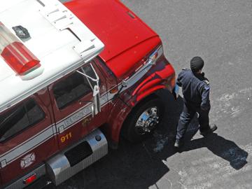 Edificio de la Dirección Nacional de Bomberos