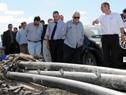 Presidente José Mujica recorre obras en Canelones