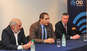 Wilson Netto, Pablo Ferreri y Germán Benítez