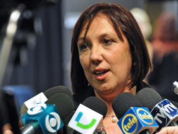 Ministra de Salud Pública Susana Muñiz