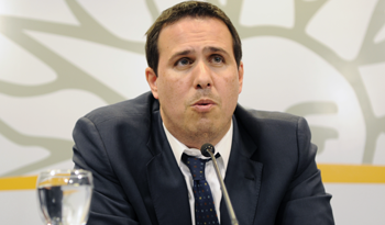 El prosecretario de la Presidencia, Diego Cánepa, informa sobre el Consejo de Ministros