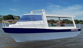 Barco de paseo por el río Uruguay Barco de paseo por el río Uruguay