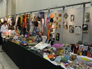 Venta de artesanías uruguayas