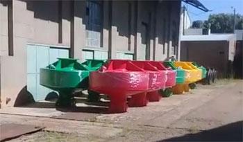 Boyas para el río Uruguay