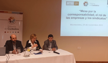 Primera Mesa de trabajo sobre la corresponsabilidad del mundo laboral y las responsabilidades del cuidado familiar.