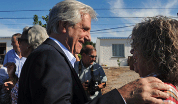 Presidente Vázquez en Dolores