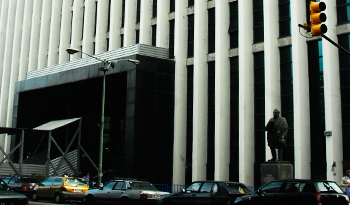 Edificio de UTE en Montevideo