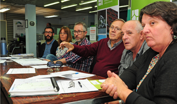 Jorge Rucks encabeza reuniones en Trinidad, Flores