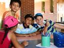 Programa Verano Educativo en la Escuela N.º 264 en barrio Aeroparque de Canelones