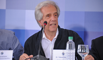 El Presidente Tabaré Vázquez abre el Consejo de Ministros abierto de Rivera