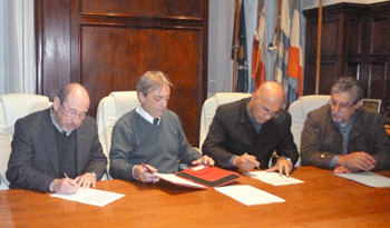 Firma de convenio