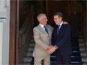 Presidente Tabaré Vázquez recibió a su par de la Xunta de Galicia, Alberto Núñez Feijóo