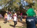 Primer campamento de escolares en Parque del Plata