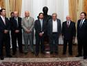 Mujica concurrió a la asunción del presidente de la Suprema Corte de Justicia