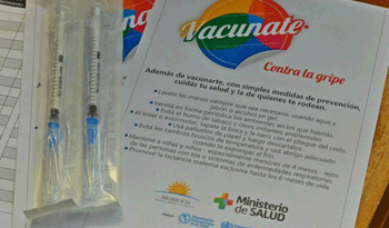 Campaña de vacunación del MSP