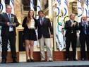 Cáceres y Sendic premiaron a Dolores Moreira y selección sub 23 como deportistas del año