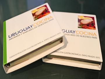Dos libros de “Uruguay Cocina de Expo Prado 2012”