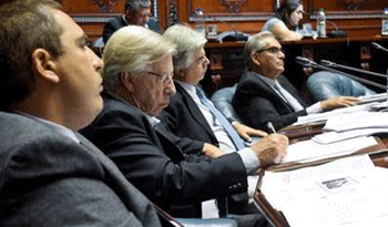 MEF y MGAP en el Parlamento.