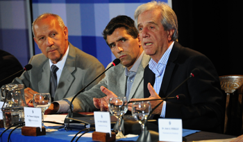 Presidente Vázquez en Consejo de Ministros en la ciudad de Melo