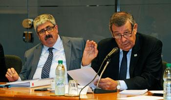 Ariel Bergamino y Rodolfo Nin Novoa