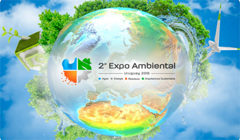 Logo de la 2.ª Expo Ambiental Uruguay 2015